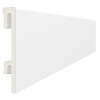Bravo 80mm 1.2m 301 alb PVC spumă de plintă din PVC alb